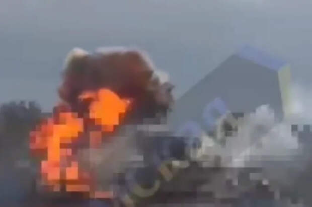 Огненный гриб поднялся у Румынии: «Герань» выжгла технику НАТО дотла