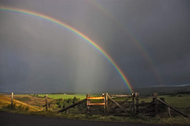 rainbows10 rainbows10 50 потрясающих фотографий двойной радуги
