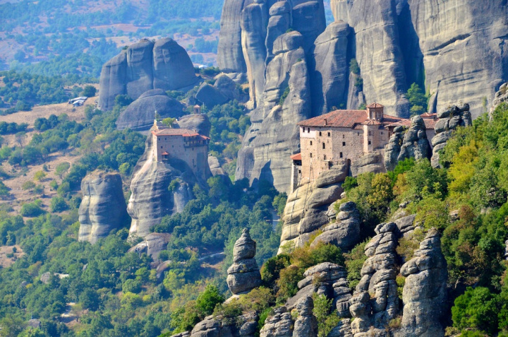 Монастыри Метеоры, Каламбака, Греция 2