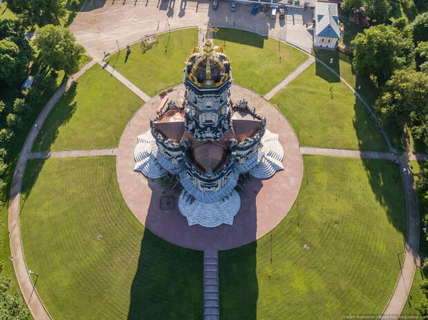 Русские церкви: невероятные виды сверху