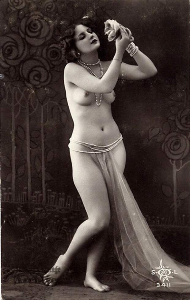 Фотографии ню, сделанные в конце XIX века: Вдохновляющая энергетика женской красоты.