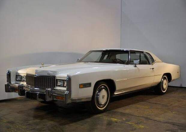 1976 Cadillac Eldorado Coupe автомат, белая кожа, электропакет $4,750 авто, автомобили, аукцион, цена