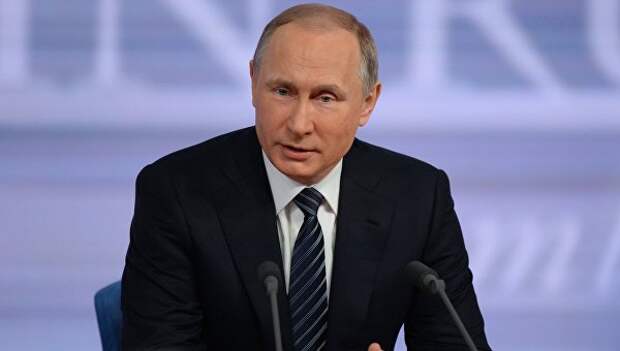 Президент России Владимир Путин. Архивное фото