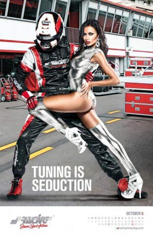 Календарь на 2012 год от Simoni Racing (14 фото+видео)