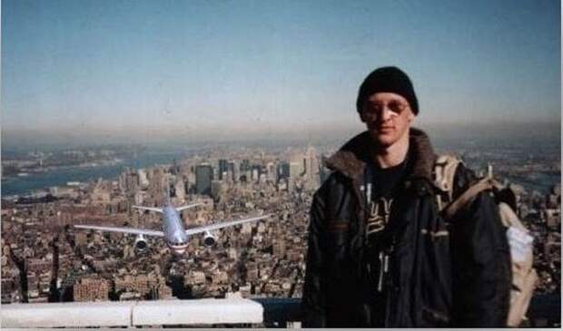 Турист сделал этот снимок перед терактом 11 сентября, и кто-то после обнаружил его камеру. вирусное фото, фейк