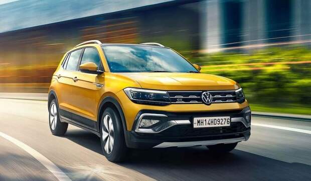 Новый кроссовер Volkswagen Taigun оценили в миллион рублей 6 vw taigun 1
