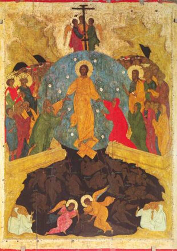 Воскресение Христово. XVI в.  Дионисий и его школа. 