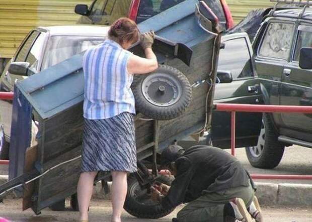 Подборка автоприколов. Часть 131 авто, автоприколы, приколы