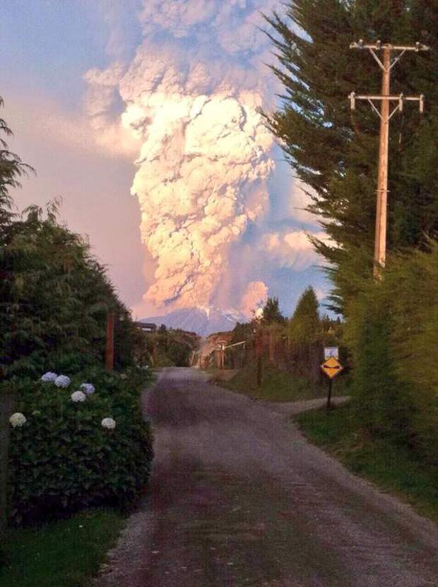 В Чили начал извергаться вулкан Кальбуко история, факты