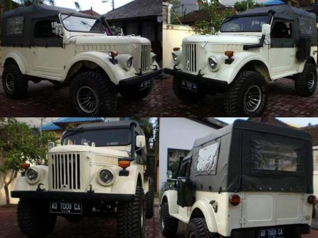 Наш "Козлик" в далекой Индонезии авто, газ, газ-69, индонезия