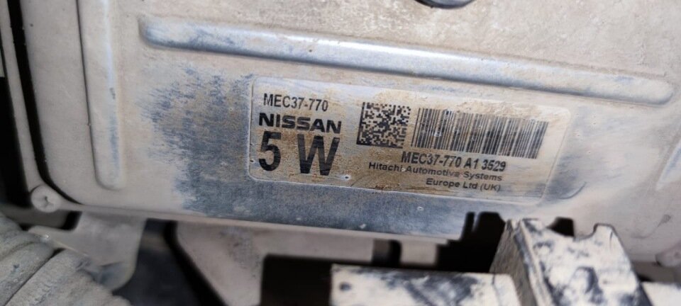 Не удачная прошивка Nissan Note