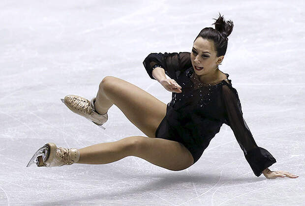 Елизавета Туктамышева впервые в этом сезоне упала с тройного акселя.