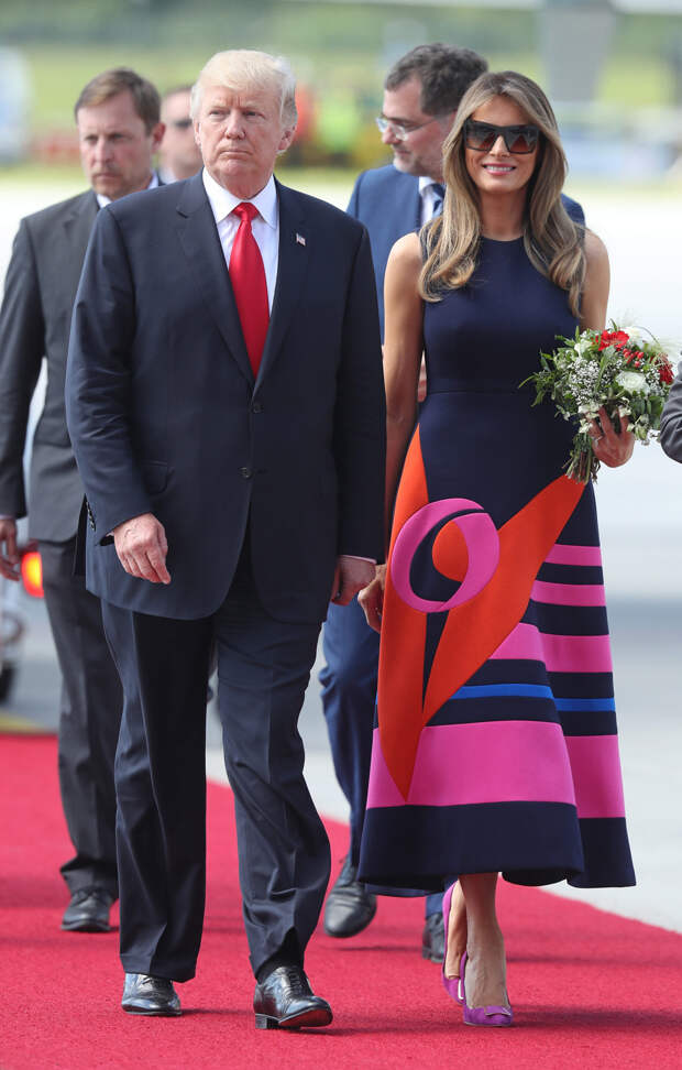 Дональд и Мелания Трампы 