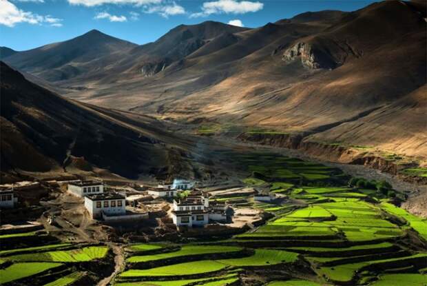 Поселение в Гималаях, Тибет история, факты