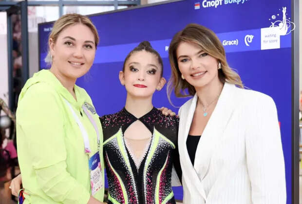Алина Кабаева на "Кубке сильнейших"