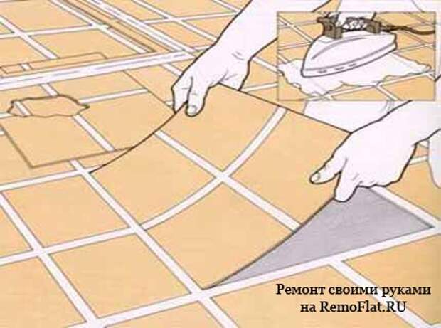 Ремонт линолеума