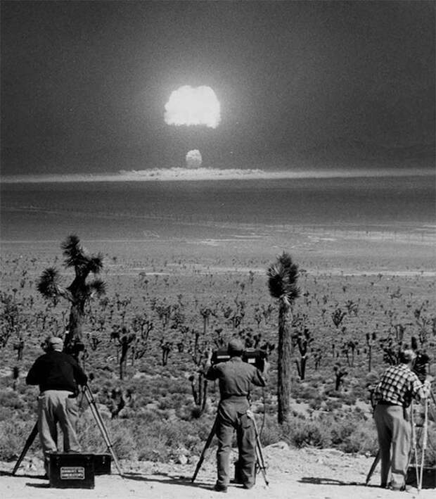 8. Испытание атомного взрывного устройства Wasp Prime. 1955 год. история, неизвестные фото, фото