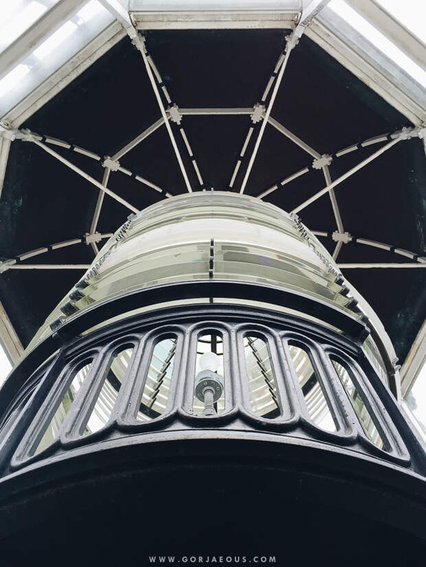 Roan took this photo when he climbed up the old Point Loma Lighthouse. The entryway was so tight that only one person can fit at a time. He said it's otherwise beautiful up there.
