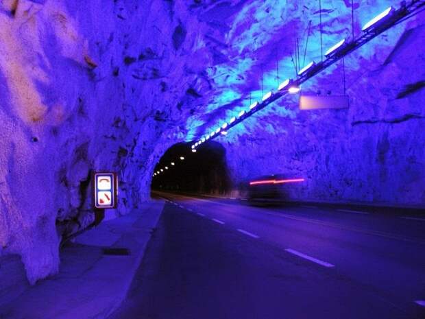 Лердальский туннель – самый длинный в мире автомобильный туннель