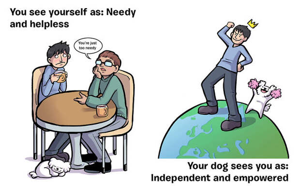 How You See Yourself Vs How Your Dog Sees You