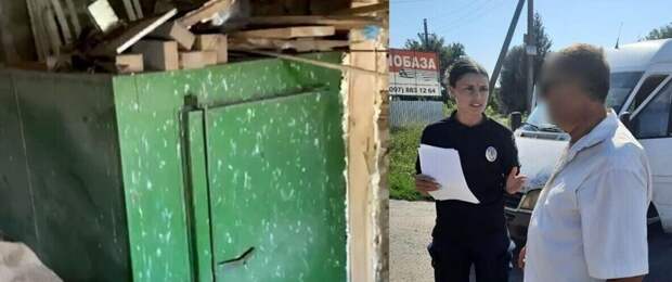 В Винницкой области фермер наказал рабочего, замуровав его в зернохранилище без еды и воды