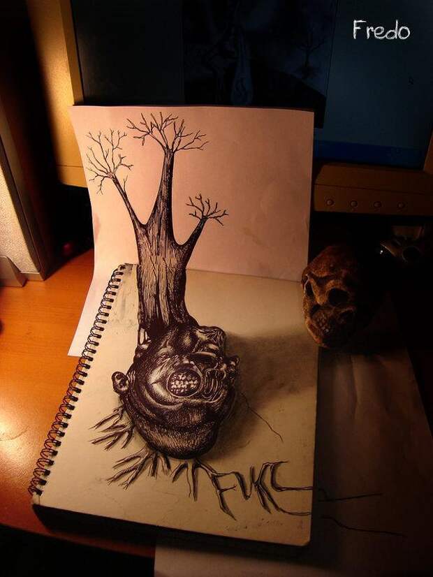 3D рисунки карандашом (1)