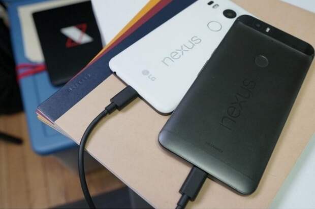 Зарядка Nexus 5X от Nexus 6P