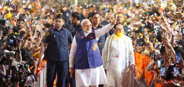 НДП премьер-министра Моди побеждает на выборах в Индии