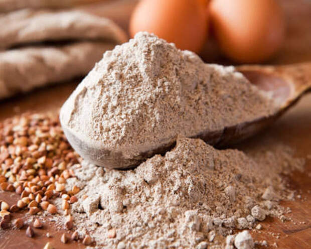 Очищение кефиром и гречневой мукой
