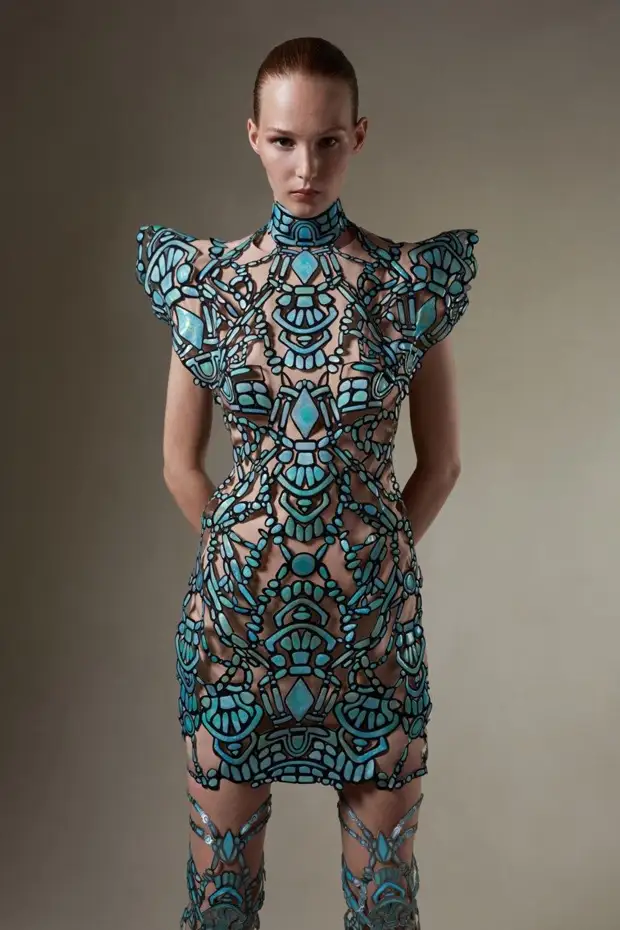 Трикотажное Платье Осень 2022 Фото