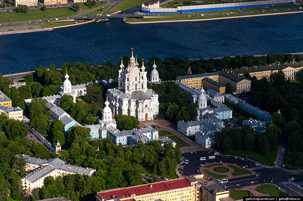 Санкт-Петербург с вертолета 