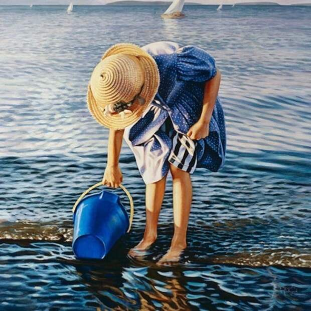 Летние мотивы в картинах Даниэль Ричард