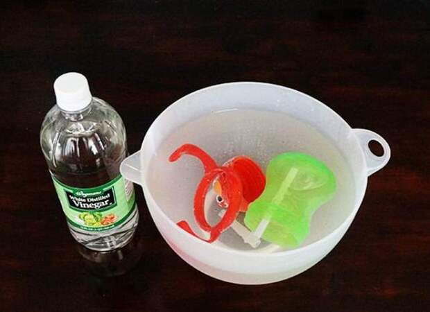 6. Как почистить в домашних условиях бутылочку дети, дом, уборка, хитрости