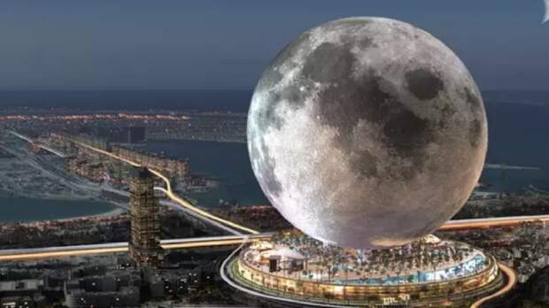 В Дубае появится точная копия Луны