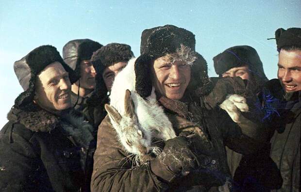 Строительство Сибирского нефтепровода 1961 г.