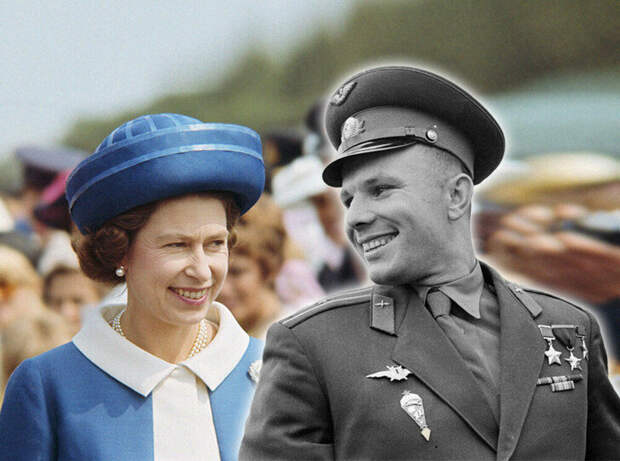 Юрий Гагарин в Англии: как советский космонавт покорил королеву и всех ее подданных!?