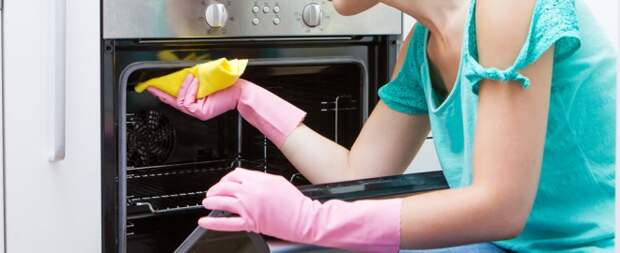 Борьба с жиром за чистоту духовки