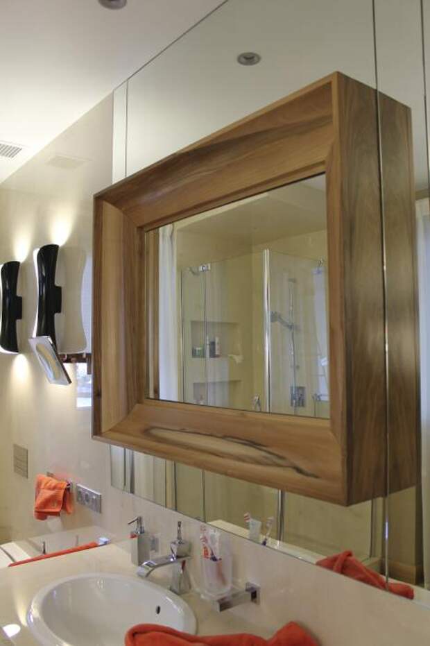Обустройство ванной комнаты, зеркала в ванной