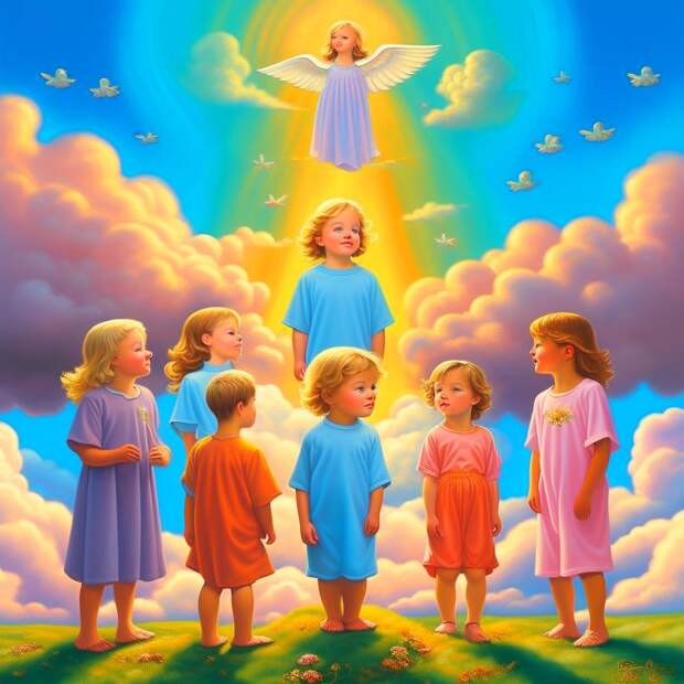 Ведь дети умирают, чтобы вскоре снова там родиться. Их Судьбы решаем не мы, конечно, но готовим к будущей жизни мы. Это очень интересное дело.