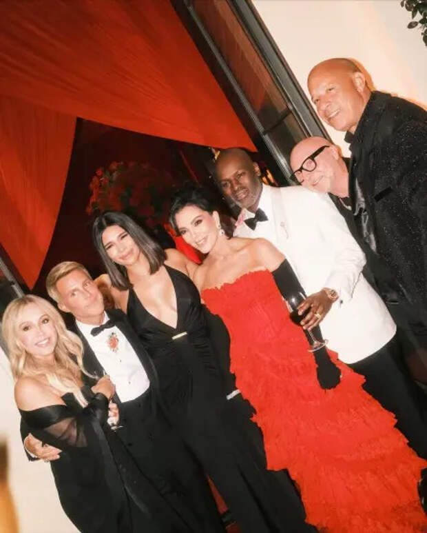 Крис Дженнер, Кори Гэмбл, Доменико Дольче и Вин Дизель с гостями