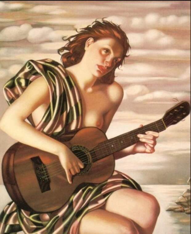 Аметист, 1946 год. Автор: Тамара де Лемпицка (Tamara de Lempicka). Аметист, 1946 год. Автор: Тамара де Лемпицка (Tamara de Lempicka).