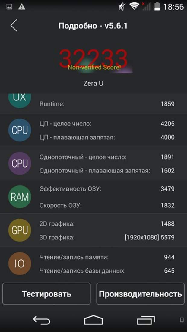 Highscreen Zera U