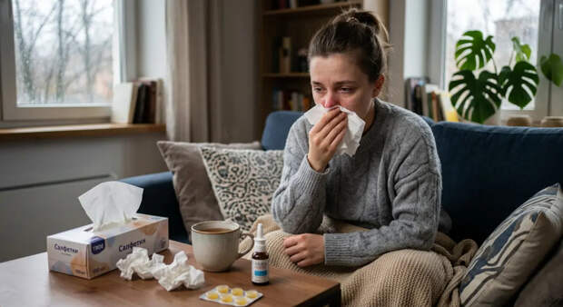 В России создали безопасное средство от насморка без привыкания