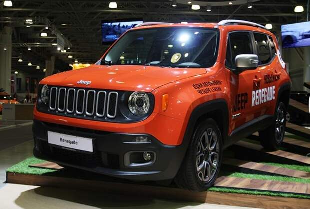 Стенд компании Jeep.