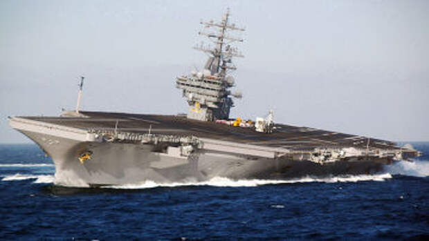 Американский авианосец «Рональд Рейган» (USS Ronald Reagan)