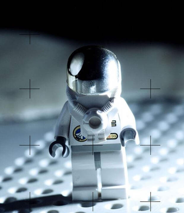 Репродукции из Lego - приземление на луну