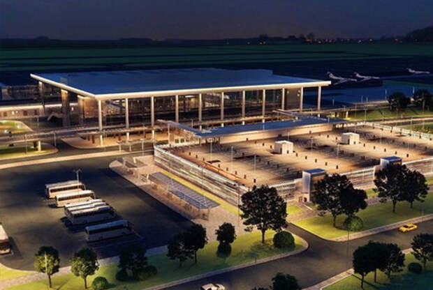 Туристическая компания "Битско": Открытие суперсовременного аэропорта в Донецке отложили на лето