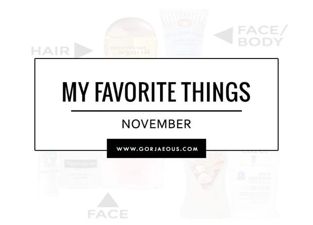 My Favorite Things: November | SCATTERBRAIN