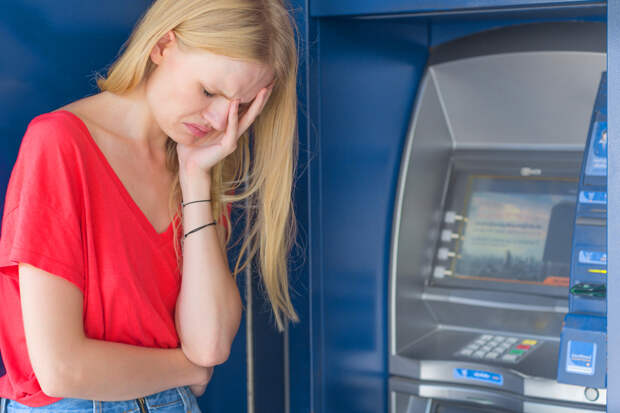 Что делать, если банкомат не выдал деньги