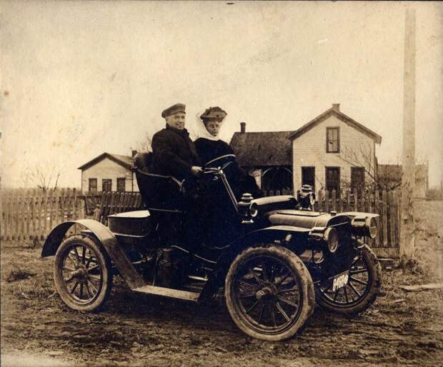 1908 Cadillac Model S винтажные фото, история, олдтаймер, ретро, ретро авто, ретро фото, старина, фото